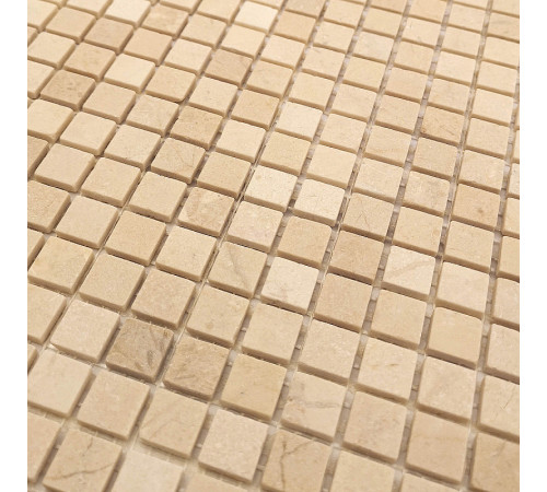 Мозаика Caramelle mosaic Pietrine 4 мм Crema Marfil MAT 30,5x30,5 см