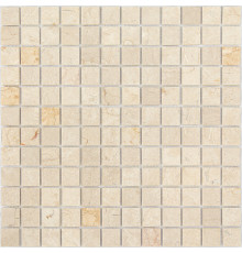 Мозаика Caramelle mosaic Pietrine 4 мм Botticino MAT 29,8x29,8 см