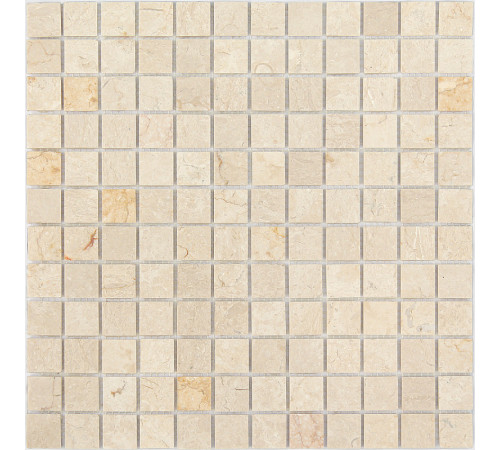 Мозаика Caramelle mosaic Pietrine 4 мм Botticino MAT 29,8x29,8 см