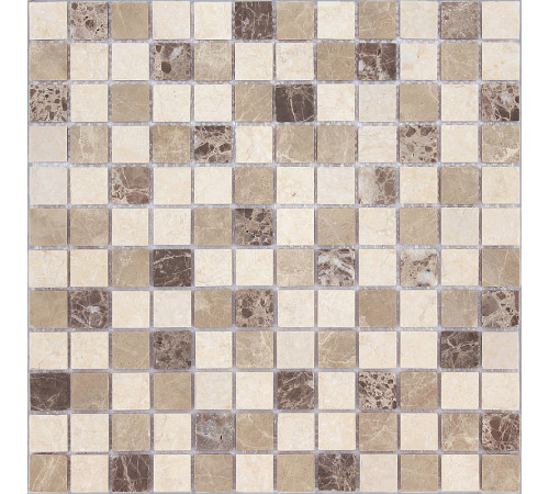 Мозаика Caramelle mosaic Pietrine 4 мм Pietra Mix 1 MAT 29,8x29,8 см