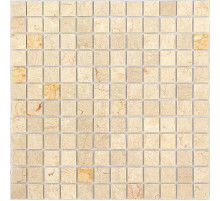 Мозаика Caramelle mosaic Pietrine 4 мм Botticino POL 29,8x29,8 см