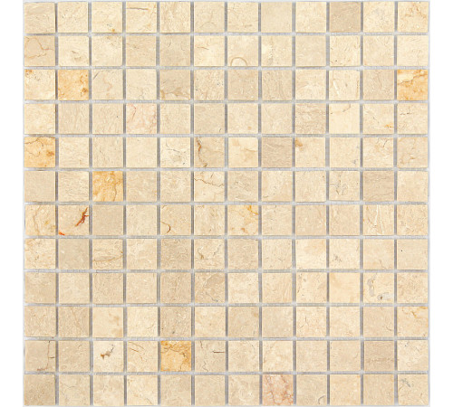 Мозаика Caramelle mosaic Pietrine 4 мм Botticino POL 29,8x29,8 см