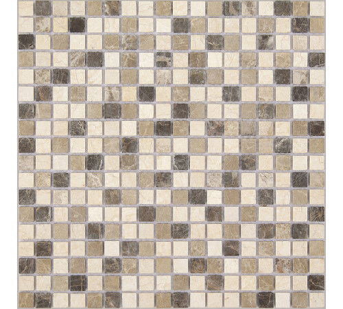 Мозаика Caramelle mosaic Pietrine 4 мм Pietra Mix 1 MAT 30,5x30,5 см