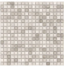 Мозаика Caramelle mosaic Pietrine 4 мм Travertino Silver POL 30,5x30,5 см