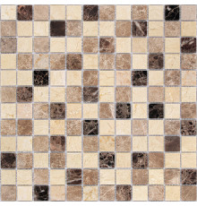 Мозаика Caramelle mosaic Pietrine 4 мм Pietra Mix 1 POL 29,8x29,8 см