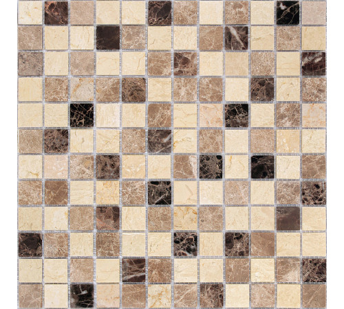 Мозаика Caramelle mosaic Pietrine 4 мм Pietra Mix 1 POL 29,8x29,8 см