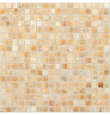 Мозаика Caramelle mosaic Pietrine 7 мм Onice beige POL 30,5x30,5 см