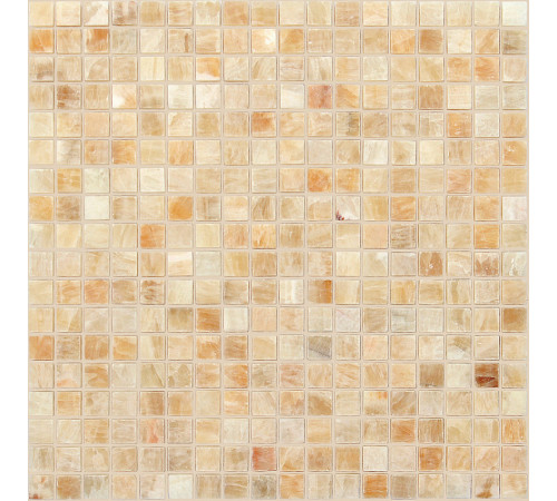 Мозаика Caramelle mosaic Pietrine 7 мм Onice beige POL 30,5x30,5 см