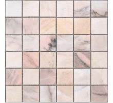 Мозаика Caramelle mosaic Pietrine 7 мм Rosa Salmone POL 30,5x30,5 см