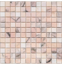 Мозаика Caramelle mosaic Pietrine 7 мм Rosa Salmone POL 29,8x29,8 см