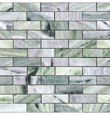 Мозаика Caramelle mosaic Pietrine 7 мм Onice Verde oliva POL 29,8x29,8 см