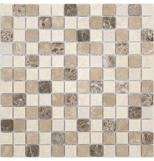 Мозаика Caramelle mosaic Pietrine 7 мм Pietra Mix 1 MAT 30,5x30,5 см