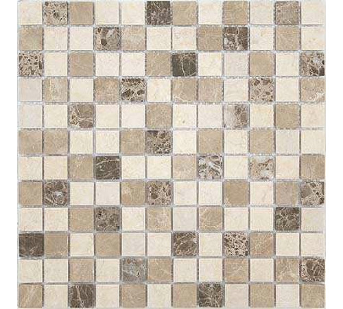 Мозаика Caramelle mosaic Pietrine 7 мм Pietra Mix 1 MAT 30,5x30,5 см