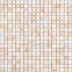 Мозаика Caramelle mosaic Pietrine 7 мм Ragno rosso POL 30,5x30,5 см