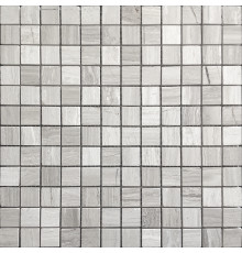 Мозаика Caramelle mosaic Pietrine 7 мм Travertino Silver POL 29,8x29,8 см