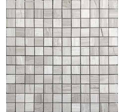 Мозаика Caramelle mosaic Pietrine 7 мм Travertino Silver POL 29,8x29,8 см