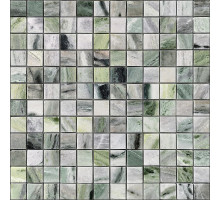 Мозаика Caramelle mosaic Pietrine 7 мм Onice Verde oliva POL 29,8x29,8 см
