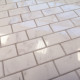 Мозаика Caramelle mosaic Pietrine 7 мм Dolomiti bianco POL 29,8x29,8 см