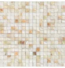 Мозаика Caramelle mosaic Pietrine 7 мм Onice Jade Bianco POL 30,5x30,5 см