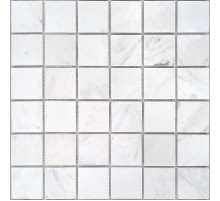 Мозаика Caramelle mosaic Pietrine 7 мм Dolomiti bianco POL 30,5x30,5 см
