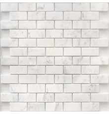 Мозаика Caramelle mosaic Pietrine 7 мм Dolomiti bianco POL 29,8x29,8 см