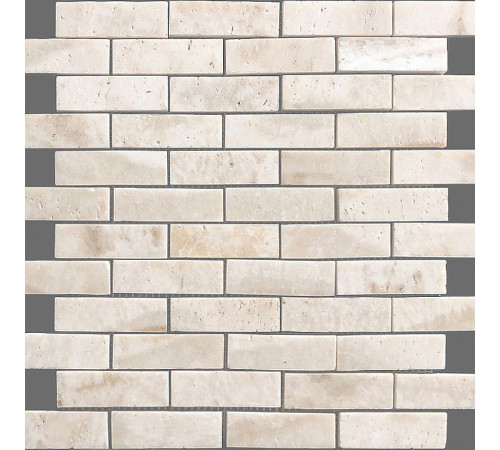 Мозаика Caramelle mosaic Pietrine 7 мм Cappuccino beige POL 29,8x29,8 см