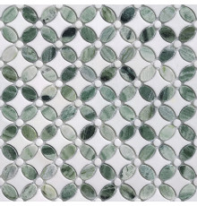 Мозаика Caramelle mosaic Pietrine 7 мм Pietra Mix 5 traforato POL 29,6x29,6 см