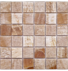 Мозаика Caramelle mosaic Pietrine 7 мм Onice legno POL 30,5x30,5 см