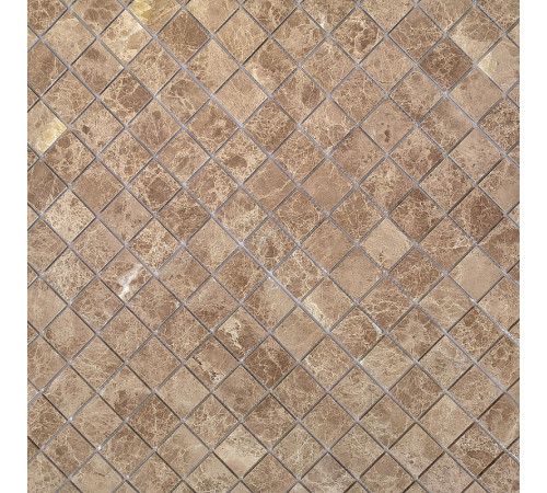 Мозаика Caramelle mosaic Pietrine 7 мм Emperador Light MAT 30,5x30,5 см