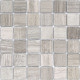 Мозаика Caramelle mosaic Pietrine 7 мм Travertino Silver MAT 30,5x30,5 см