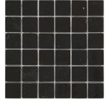 Мозаика Caramelle mosaic Pietrine 7 мм Nero oriente POL 30,5x30,5 см