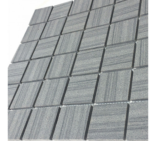 Мозаика Caramelle mosaic Pietrine 7 мм Marmara grey POL 30,5x30,5 см