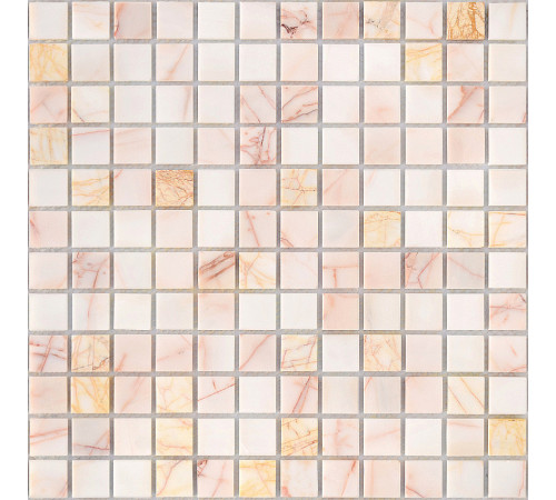 Мозаика Caramelle mosaic Pietrine 7 мм Ragno rosso POL 29,8x29,8 см