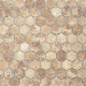 Мозаика Caramelle mosaic Pietrine Hexagonal Emperador light MAT hex 28,5x30,5 см