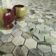 Мозаика Caramelle mosaic Pietrine Hexagonal Onice Verde oliva POL hex 28,9x29,2 см