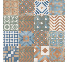 Керамогранит ABK Play Labyrinth Mix Multicolor 0003352 20x20 см