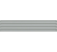 Керамическая плитка DNA Tiles Plinto In Grey Matt 78803291 настенная 10,7х54,2 см