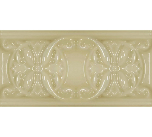 Керамический бордюр Cevica Plus Classic 10 Ivory 7x15 см