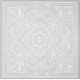 Керамический декор Cevica Plus Classic 1 White Zinc 15x15 см