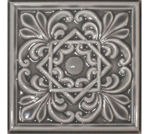 Керамический декор Cevica Plus Classic 1 Basalt 15x15 см