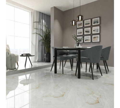 Керамогранит Royce Tile Onyx Ivory Polished R_PR1006 60х60 см