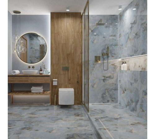 Керамогранит Royce Tile Azure Onyx Polished R_PR2012 60х120 см