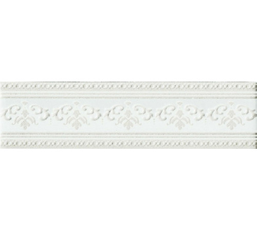 Керамический бордюр Ascot Preciouswall Statuario Ornamenta List. PRWLO10 6,5х25 см