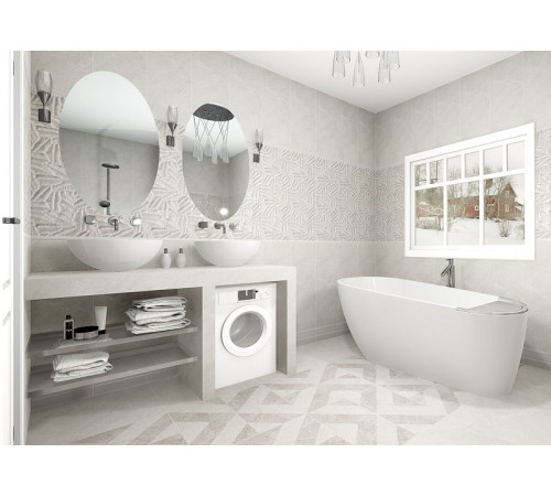 Керамическая плитка Villeroy&Boch Prelude White Glossy Rec K1310ZP010010 настенная 30х90 см