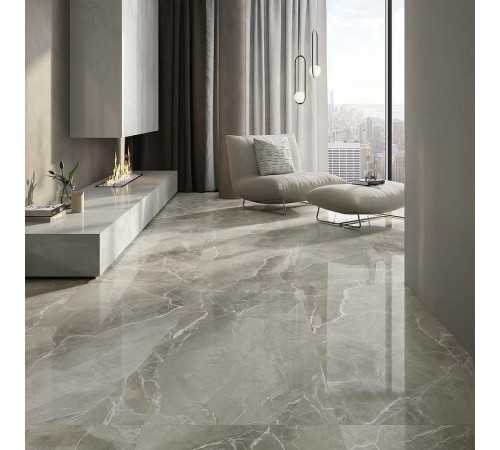 Керамогранит Supergres Purity of Marble Grege Lux Rt YELG 60x120 см