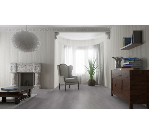 Ламинат Falquon Quadro Q1001 Porcelato Grigio суперматовый 610х610х8 мм