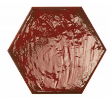 Керамогранит Prissmacer Rain Bordeaux Hex 78803263 19,8х22,8 см