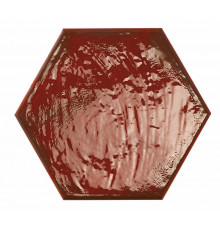 Керамогранит Prissmacer Rain Bordeaux Hex 78803263 19,8х22,8 см