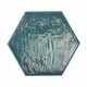 Керамогранит Prissmacer Rain Aquamarine Hex 78803264 19,8х22,8 см