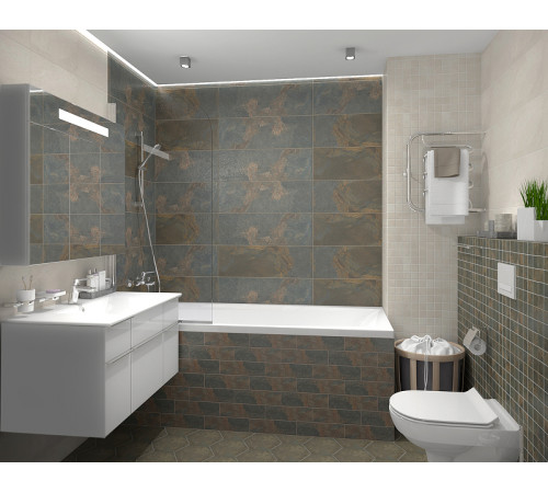 Керамогранит Kerama Marazzi Рамбла коричневый SG23033N 20х23,1 см